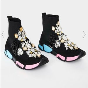 Azalea Wang Formation Sock Sneakers